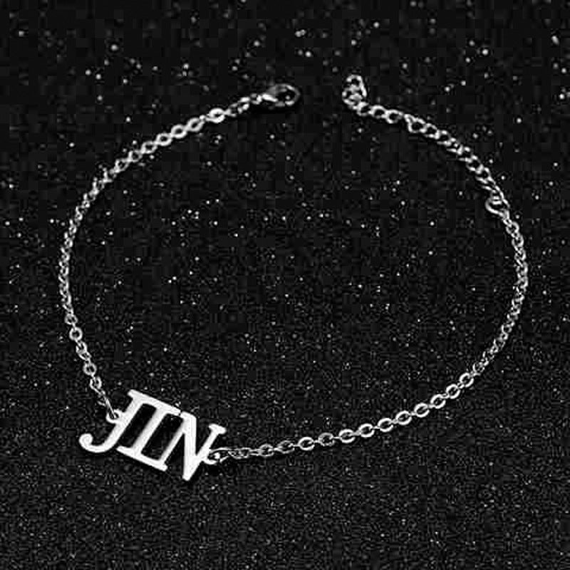 BTS STAINLESS STEEL BRACELETS (all members)