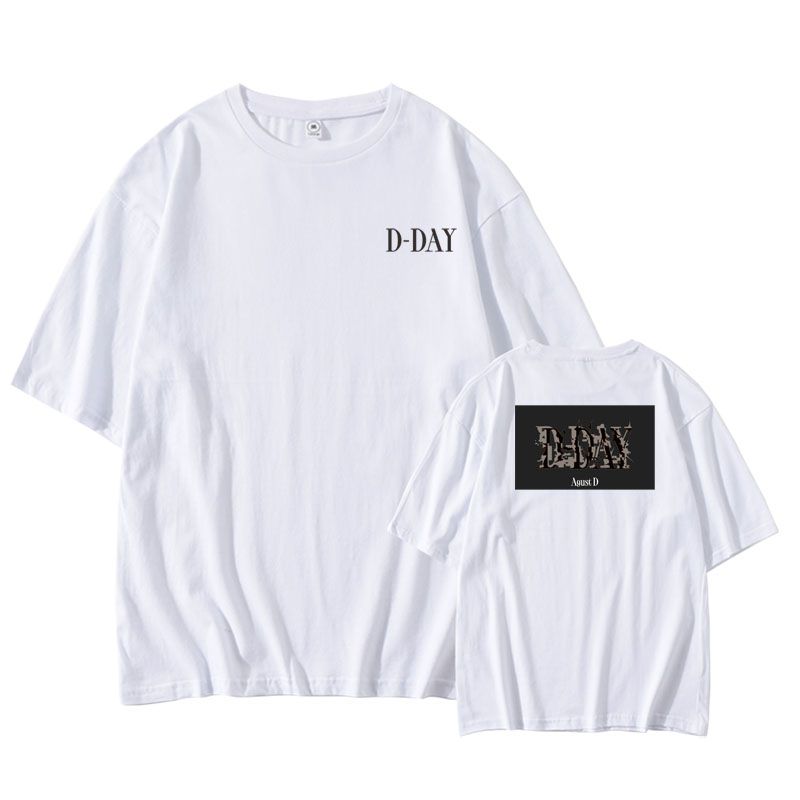 SUGA D'DAY AGUST D T-SHIRT 100% COTTON