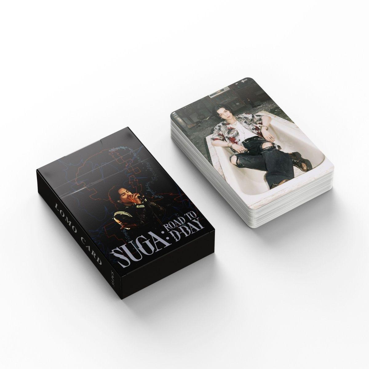 KIT CON 55 FOTOCARDS SUGA ROAD TO D'DAY