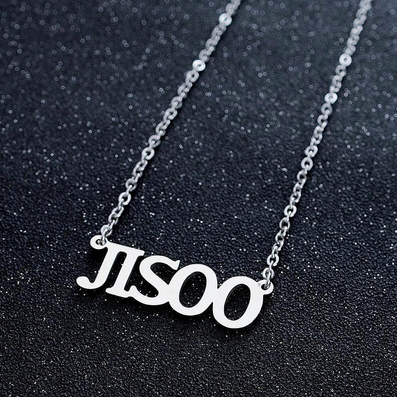 BLACKPINK STAINLESS STEEL NECKLACES