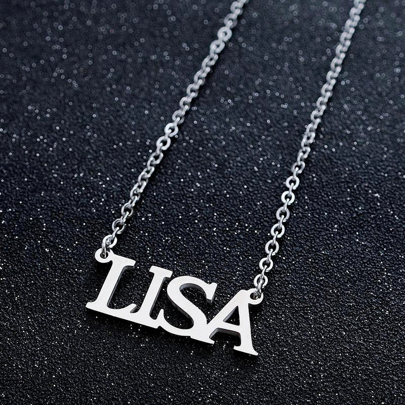 BLACKPINK STAINLESS STEEL NECKLACES