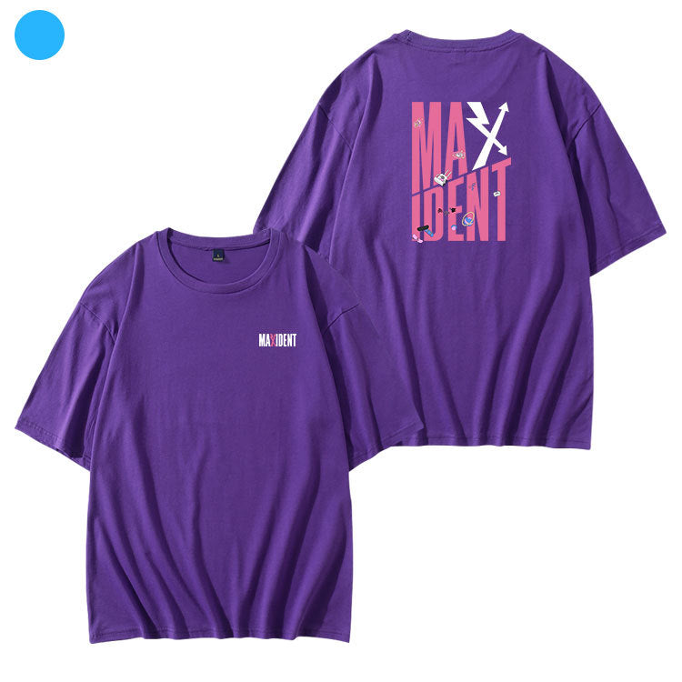 STRAY KIDS MAXIDENT T-SHIRT 100% COTTON (various colors)