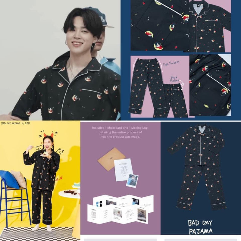 PAJAMAS JIN BTS GOOD DAY/BAD DAY