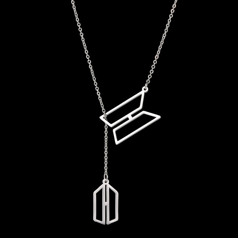 BTS♡ARMY STAINLESS STEEL NECKLACE (Unit and Pair)