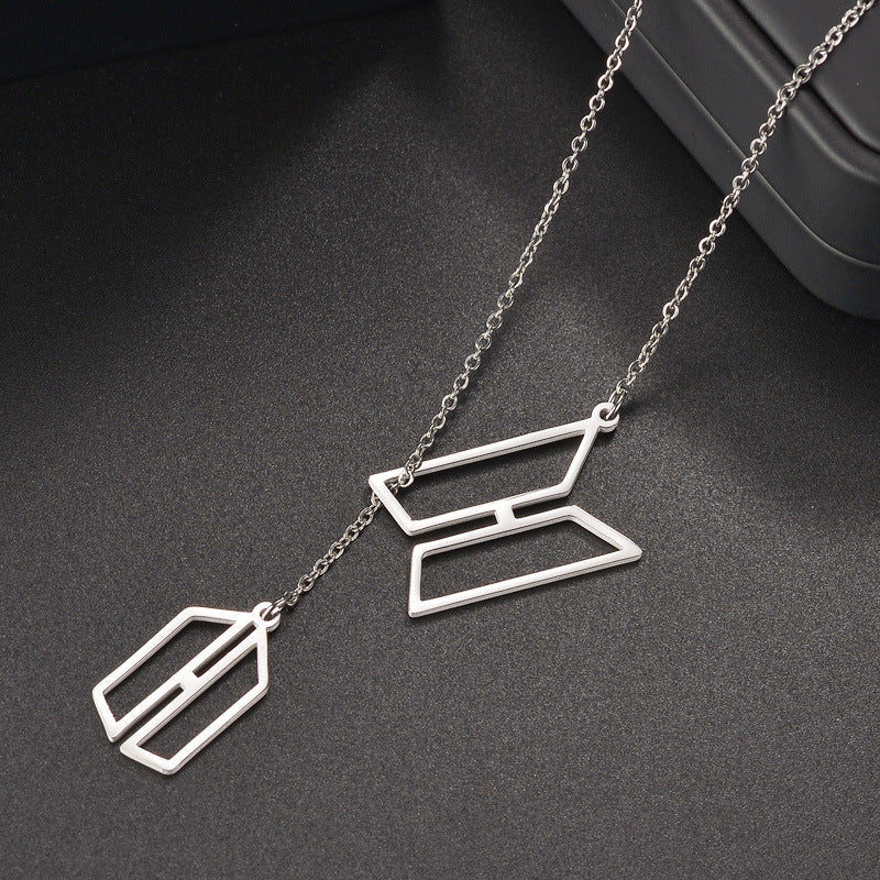 BTS♡ARMY STAINLESS STEEL NECKLACE (Unit and Pair)