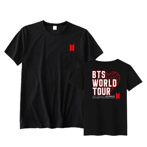 BTS WORLD TOUR L.Y SPEAK YOURSELF T-SHIRTS 100 % BAUMWOLLE
