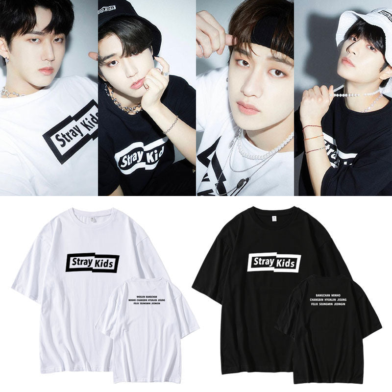 STRAY KIDS T-SHIRT 100% COTTON