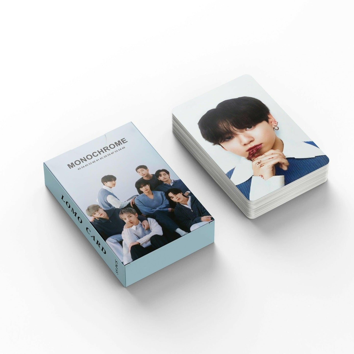 KIT WITH 54 PHOTOCARDS BTS MONOCHROME