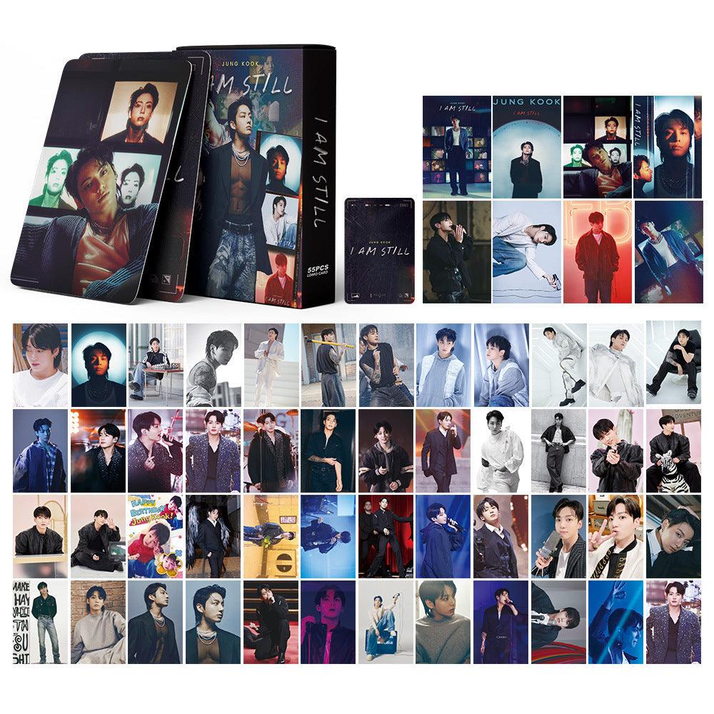 TARJETAS FOTOGRÁFICAS JUNGKOOK I AM STILL 55PCS