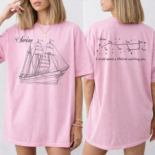 BTS SWIM T-SHIRTS 100% COTTON