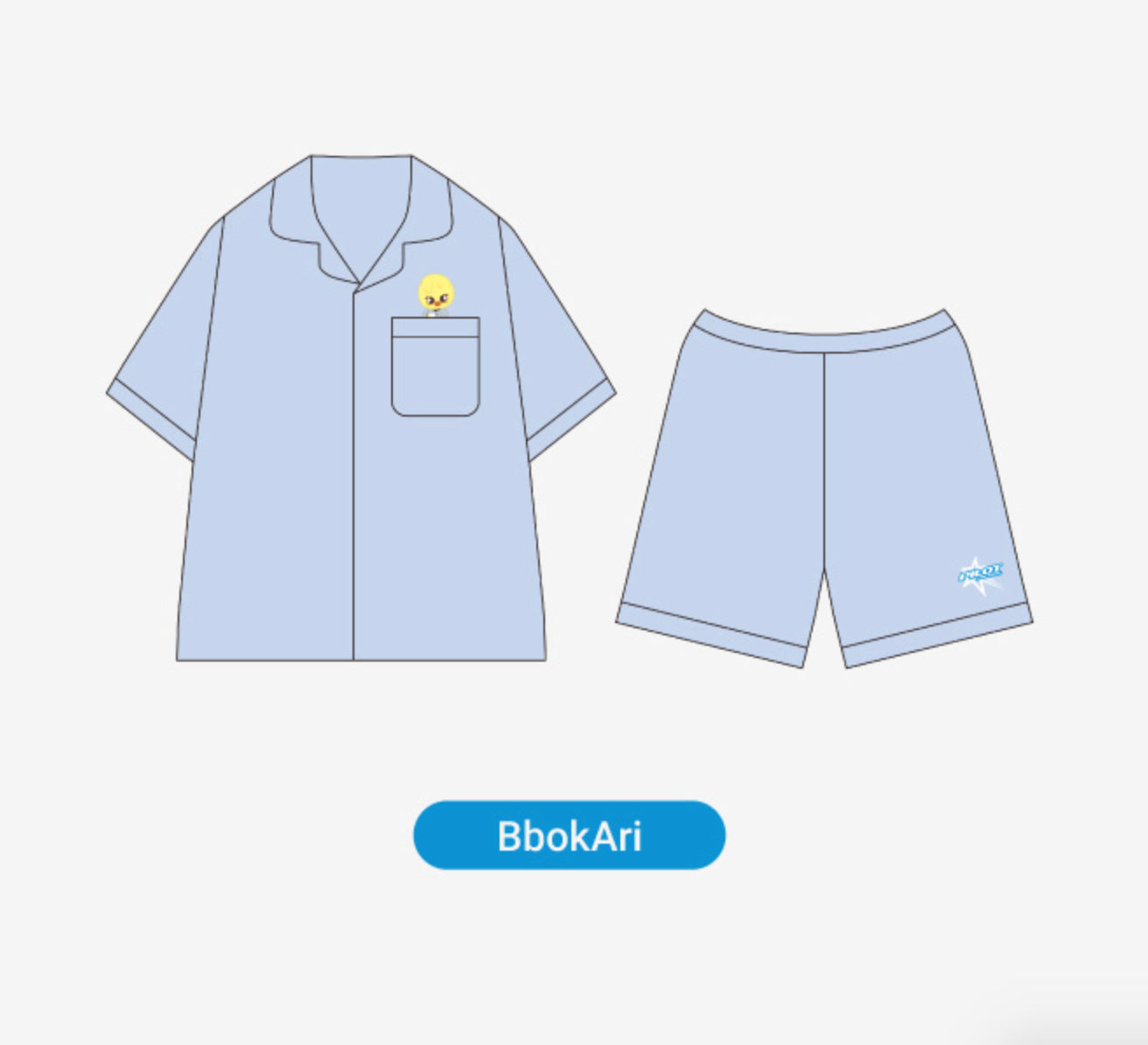 STRAY KIDS SKZOO PILOT PAJAMAS (available for all characters)