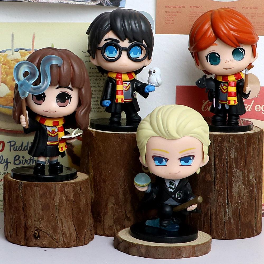 KIT FIGURES HARRY POTTER 8PÇS