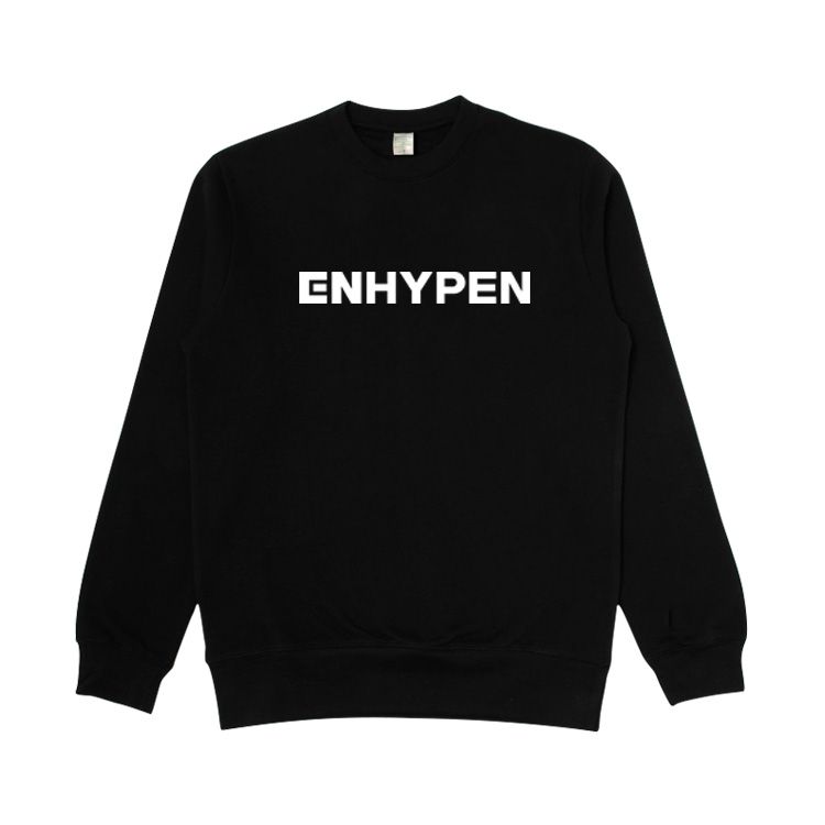 ENHYPEN SWEATSHIRT (black and white)