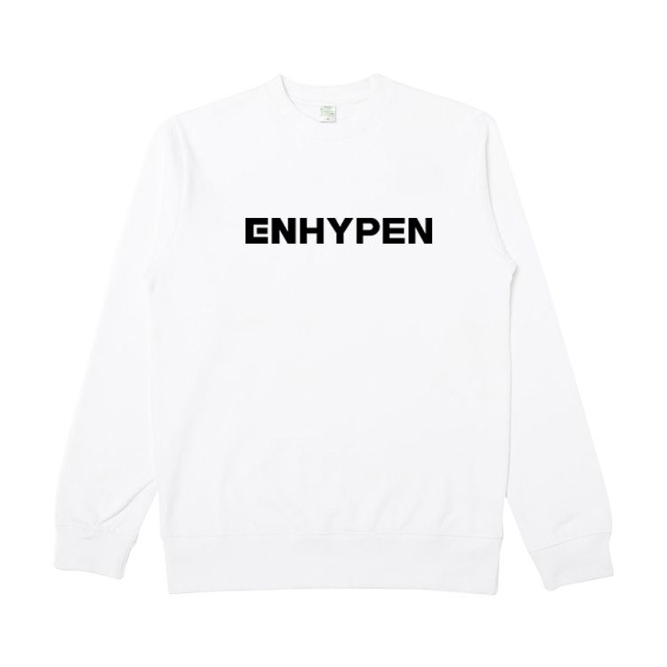 SUDADERA ENHYPEN (blanco y negro)