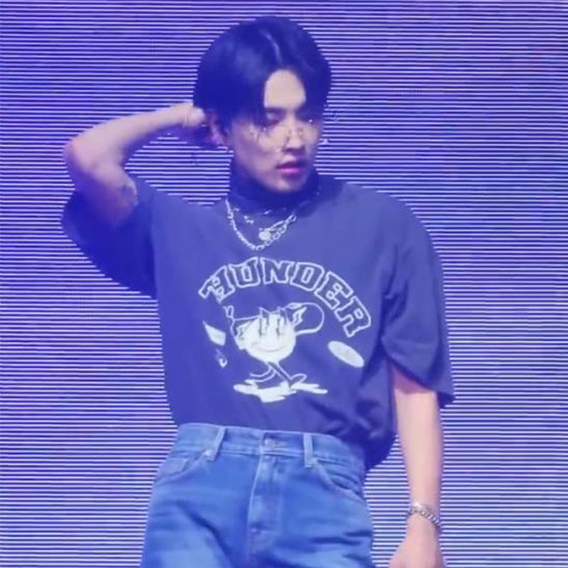 ATEEZ MERCH BREAK THE WALL 100% COTTON SHIRTS (black and white)
