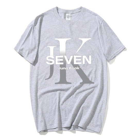 JUNGKOOK SEVEN T-SHIRTS 100% COTTON (various colors)