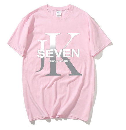 JUNGKOOK SEVEN T-SHIRTS 100% COTTON (various colors)