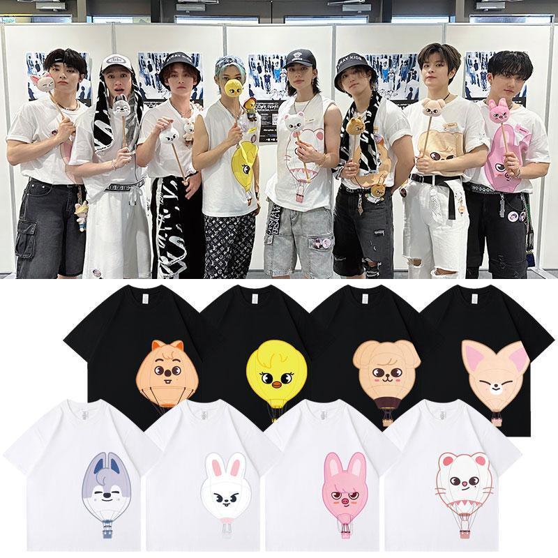 CAMISETAS SKZOO DE STRAY KIDS 100% ALGODÓN