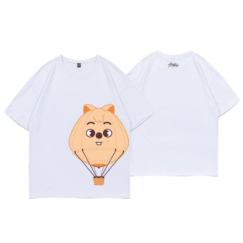 CAMISETAS STRAY KIDS SKZOO 100% ALGODÓN (todos los personajes)