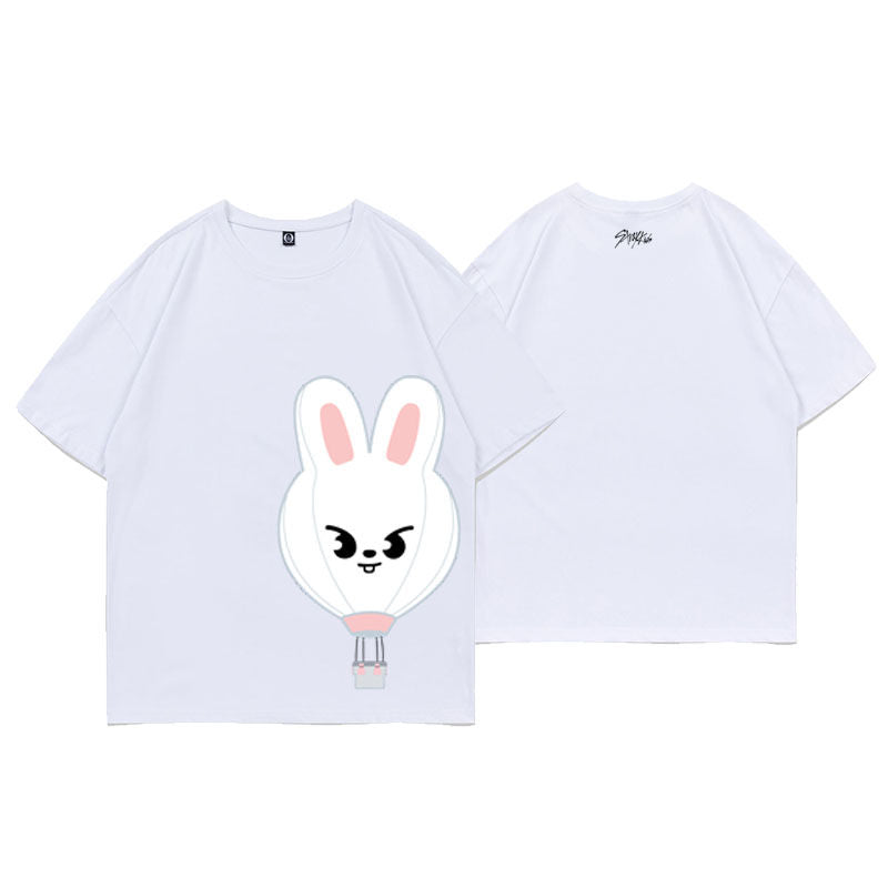 STRAY KIDS SKZOO T-SHIRTS 100% COTTON