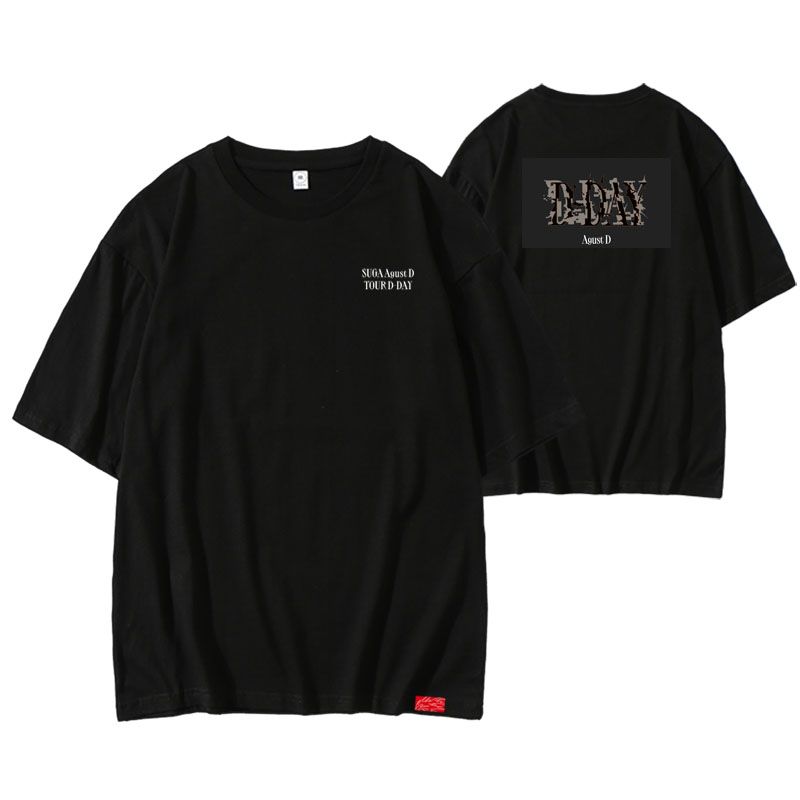 SUGA D'DAY AGUST D T-SHIRTS 100% COTTON