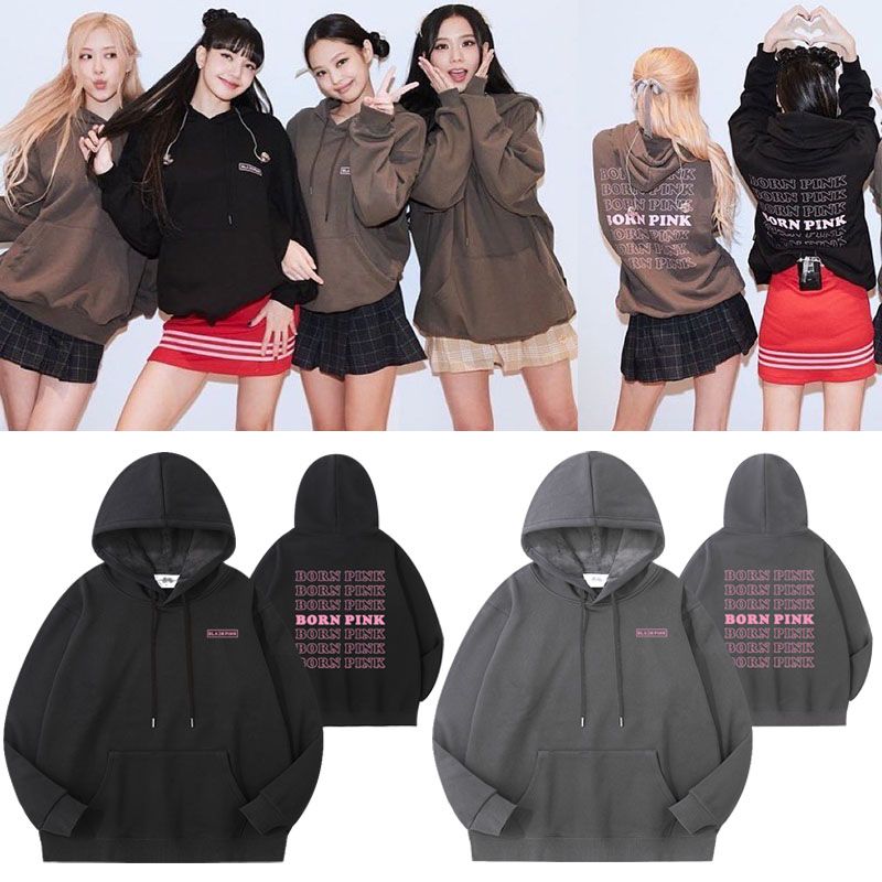 SUDADERA BLACKPINK BORN ROSA