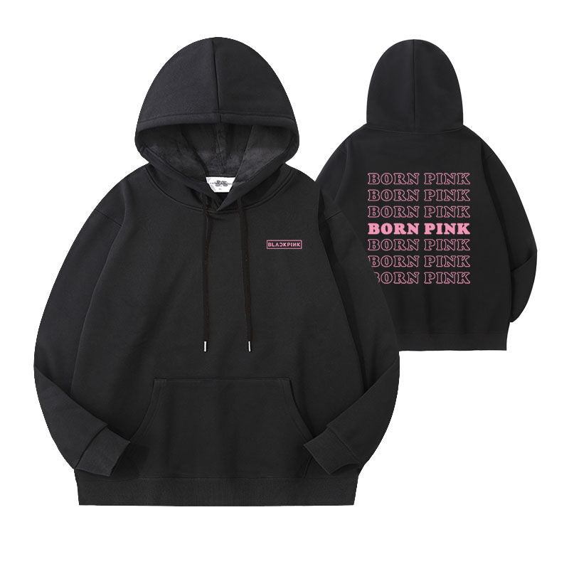 SUDADERA BLACKPINK BORN ROSA