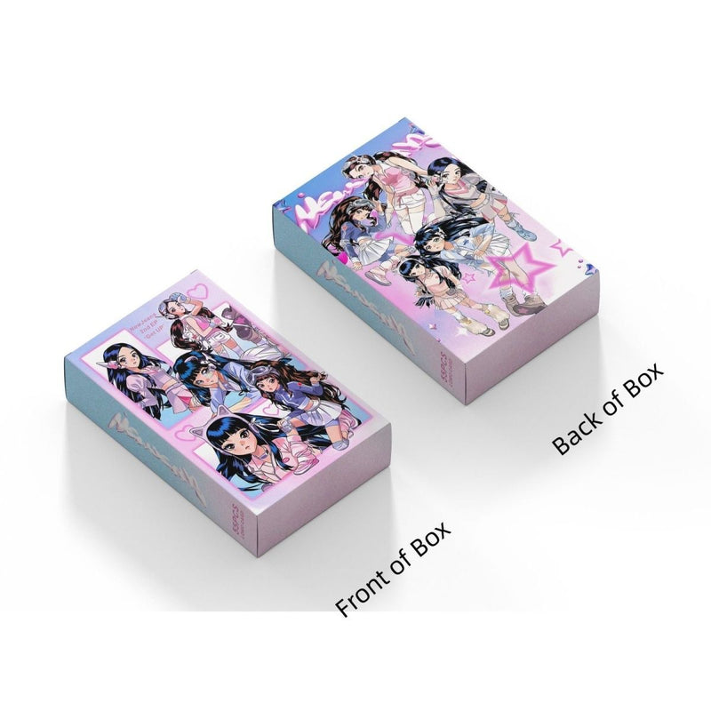 BOX WITH 55 PHOTOCARDS NEWJEANS GET UP