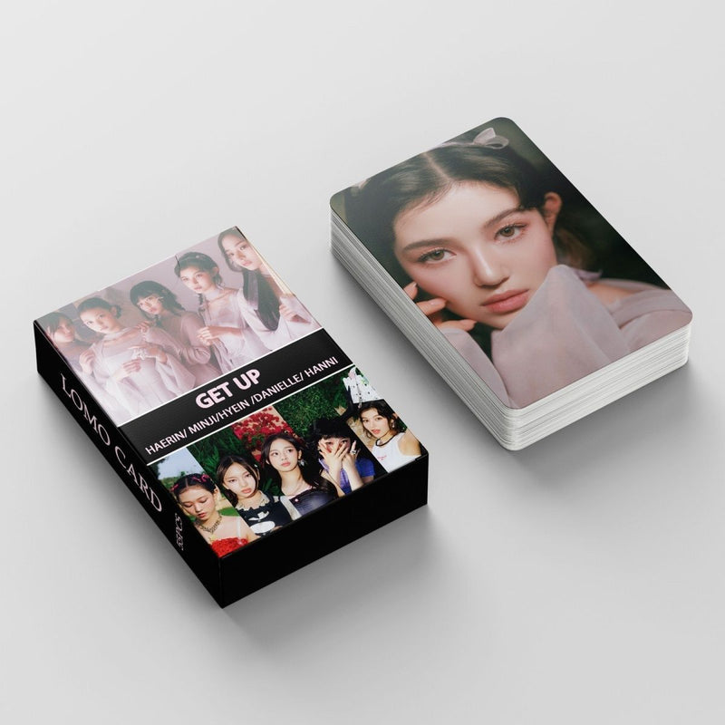 BOX WITH 55 PHOTOCARDS NEWJEANS GET UP