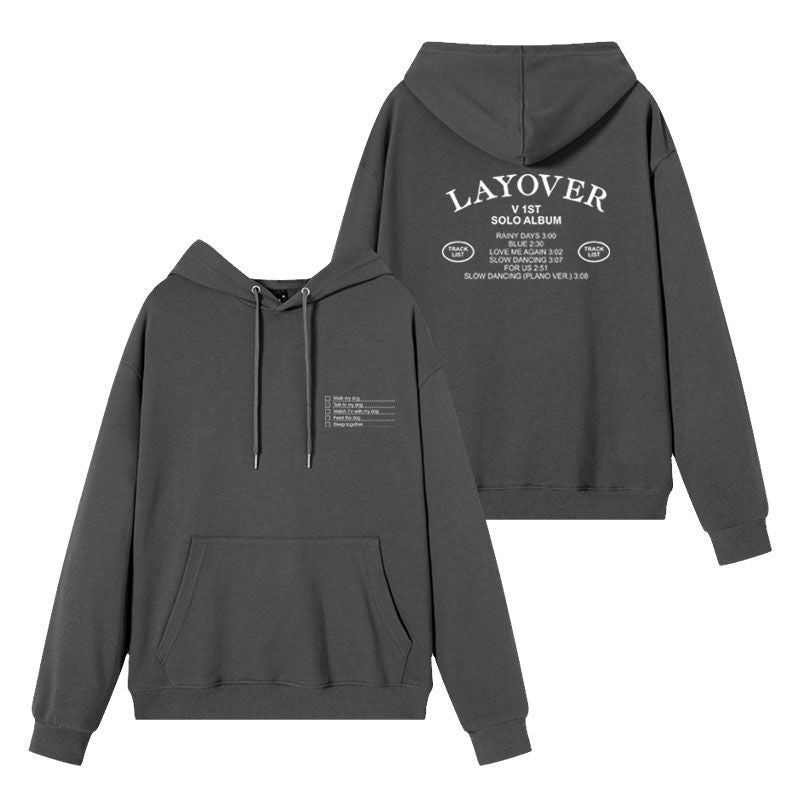 V LAYOVER HOODIE (three colors)