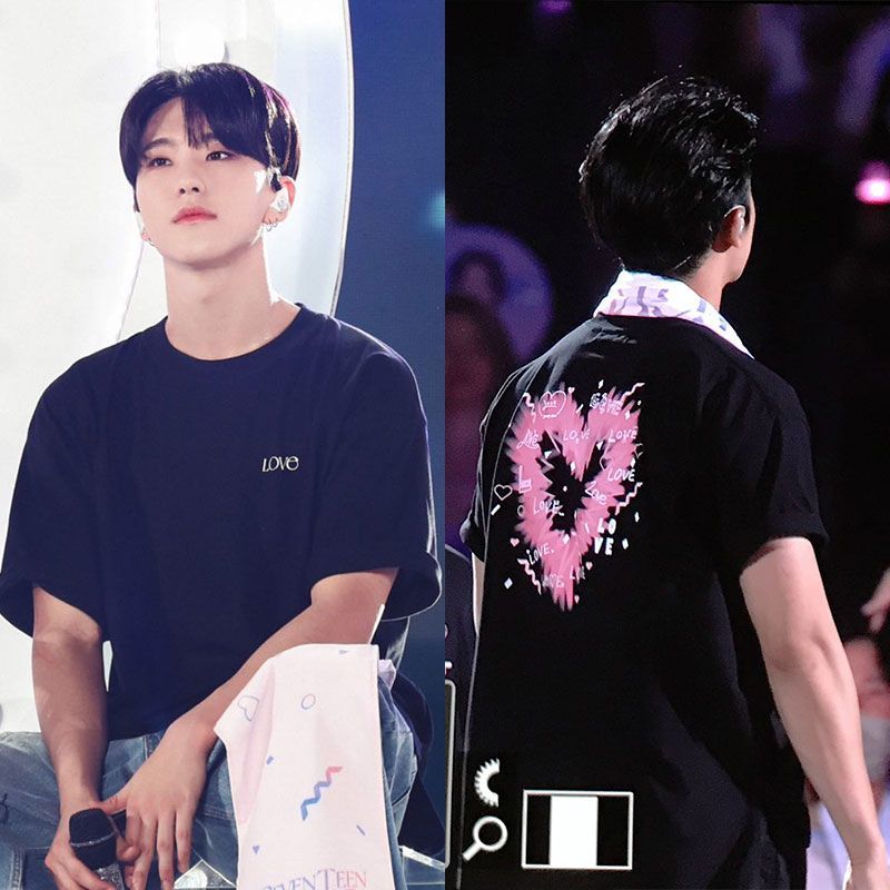 SEVENTEEN MERCH LOVE T-SHIRTS 100% COTTON – PLANET STORE