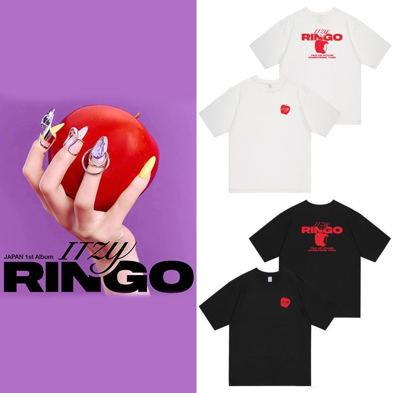 ITZY RINGO T-SHIRT 100% COTTON