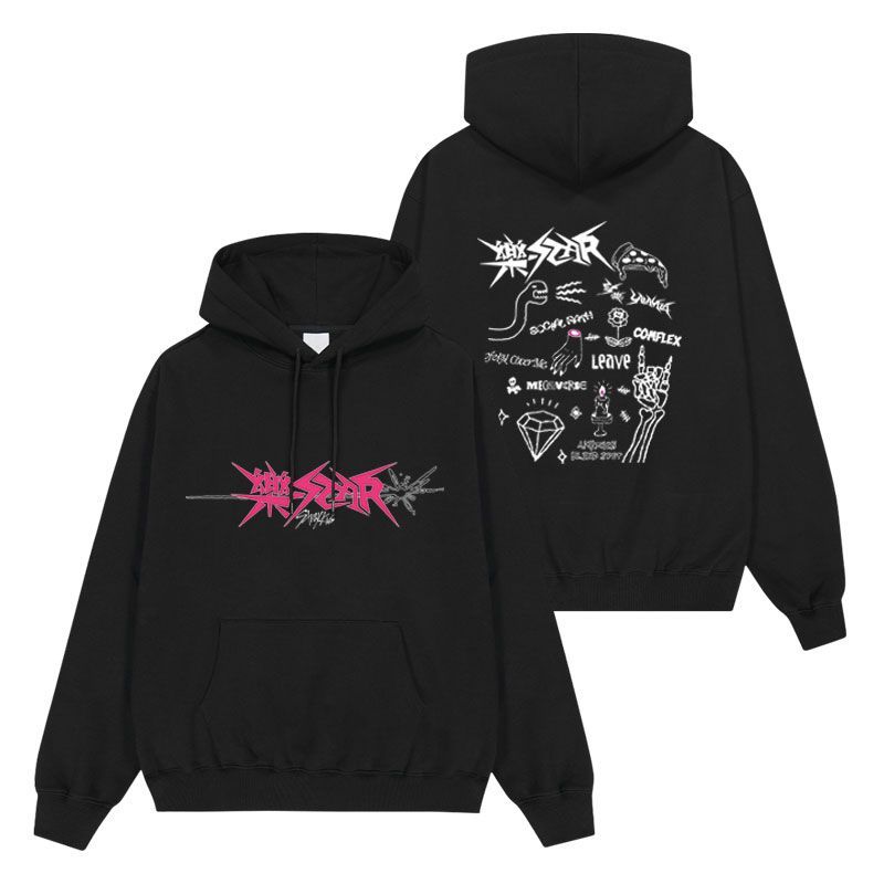 STRAY KIDS 樂-STAR SWEATSHIRT (various colors)