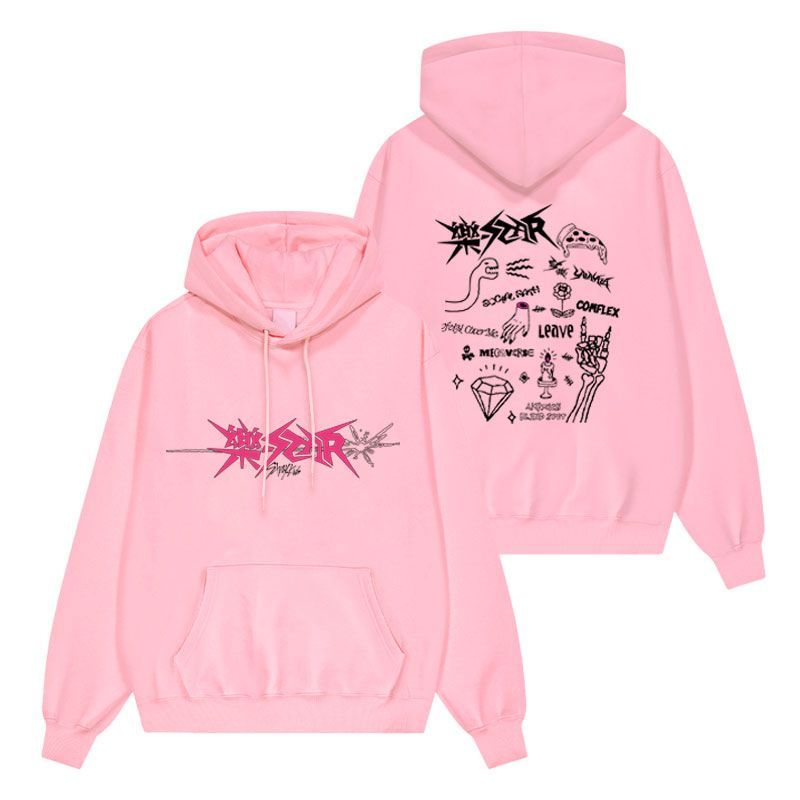 STRAY KIDS 樂-STAR HOODIE (various colors)