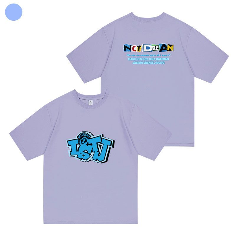 CAMISETAS NCT DREAM ISTJ 100% ALGODÓN (varios colores)