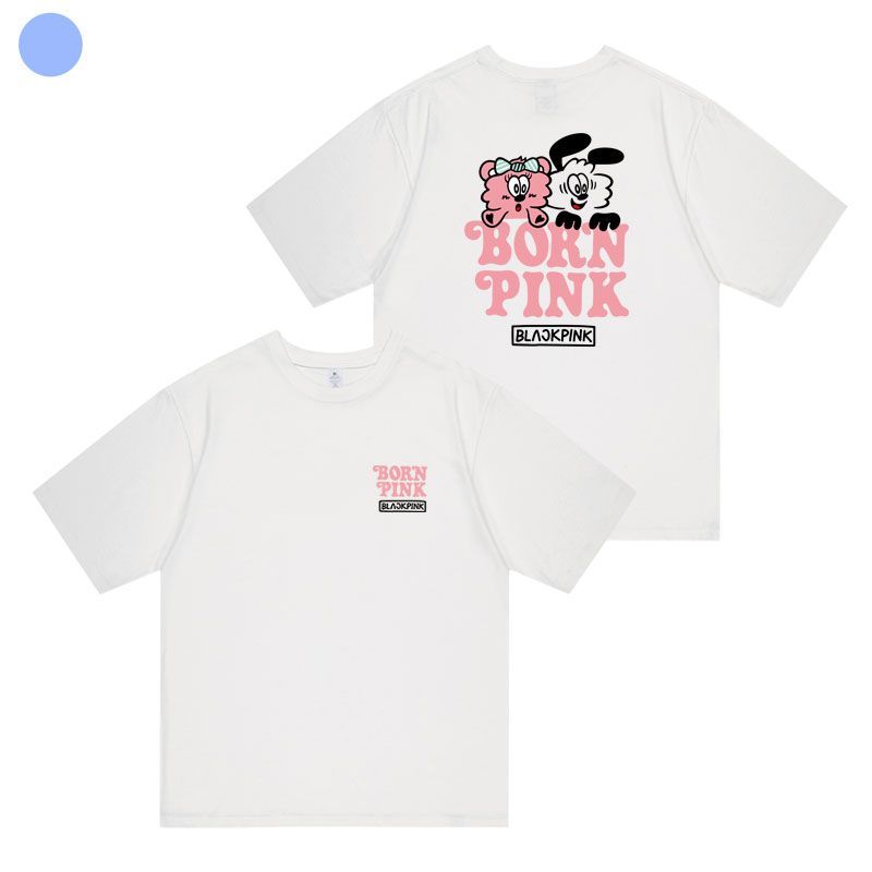 CAMISETAS BLACKPINK BORN PINK 100% ALGODÃO