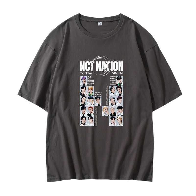 NCT NATION To The World T-SHIRTS 100% COTTON (various colors)