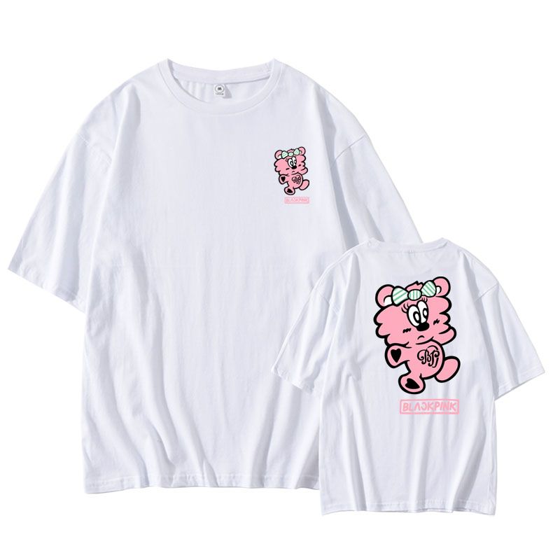 CAMISETAS BLACKPINK BORN PINK 100% ALGODÃO (varias cores)