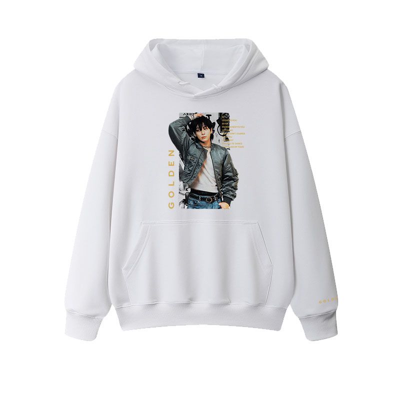 SUDADERA JUNGKOOK DORADA