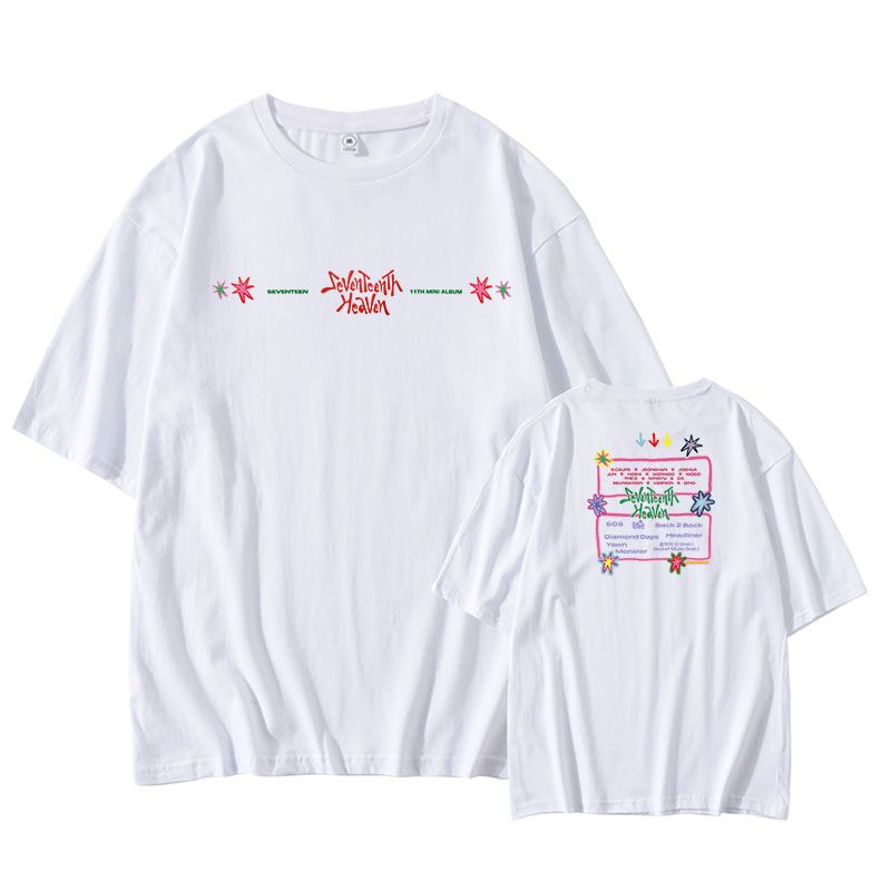 SEVENTEENTH HEAVEN T-SHIRT 100% COTTON (various colors)