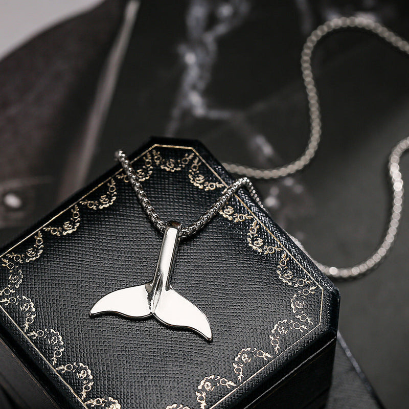 WHALE JHOPE BTS STAINLESS STEEL NECKLACE