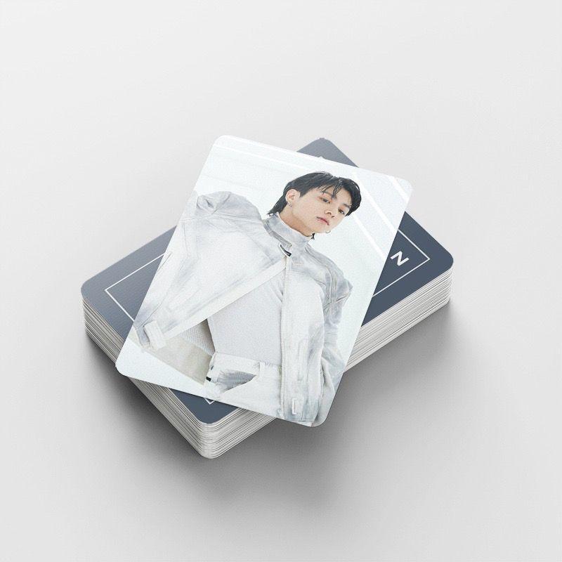 KIT 92 PIEZAS (60 TARJETAS FOTOGRÁFICAS + 32 PEGATINAS) JUNGKOOK GOLDEN