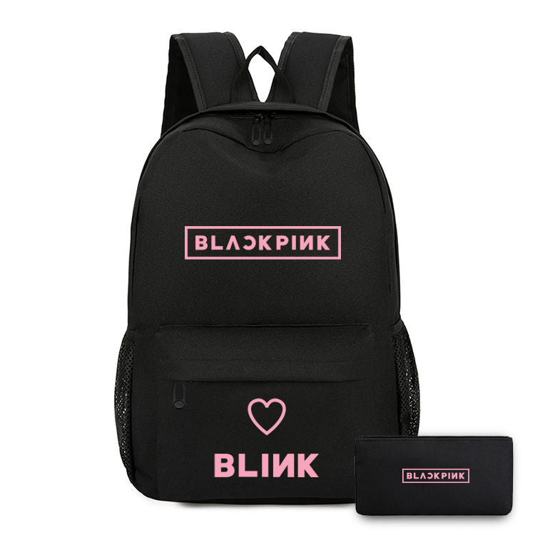 MOCHILAS+ESTUCHE BLACKPINK