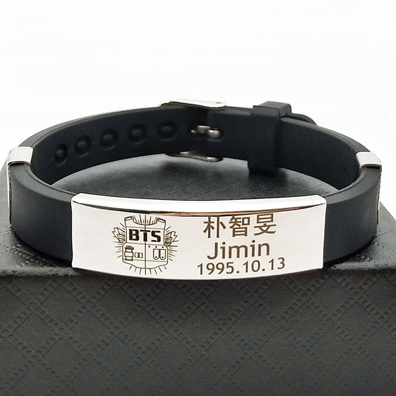 BTS STAINLESS STEEL BRACELETS (all members)