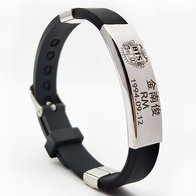 BTS STAINLESS STEEL BRACELETS (all members)