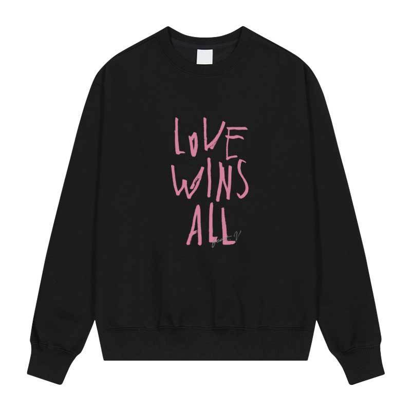 LOVE WINS ALL IU/V HOODIE