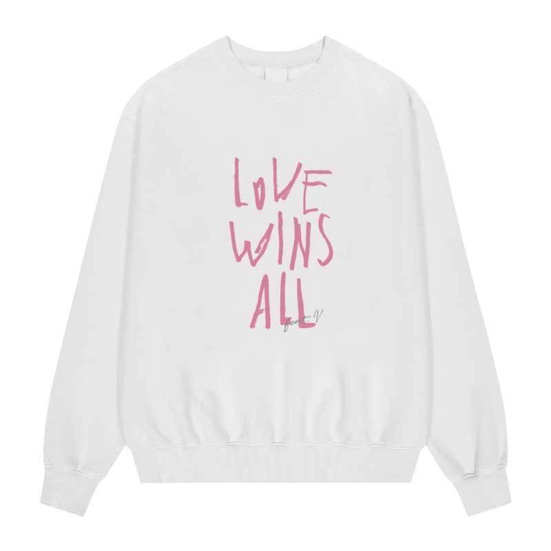 LOVE WINS ALL IU/V HOODIE