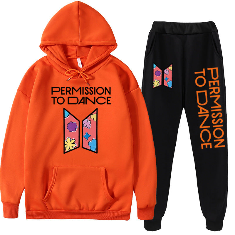 BTS PERMISSION TO DANCE SWEATSHIRT AND PANTS SET