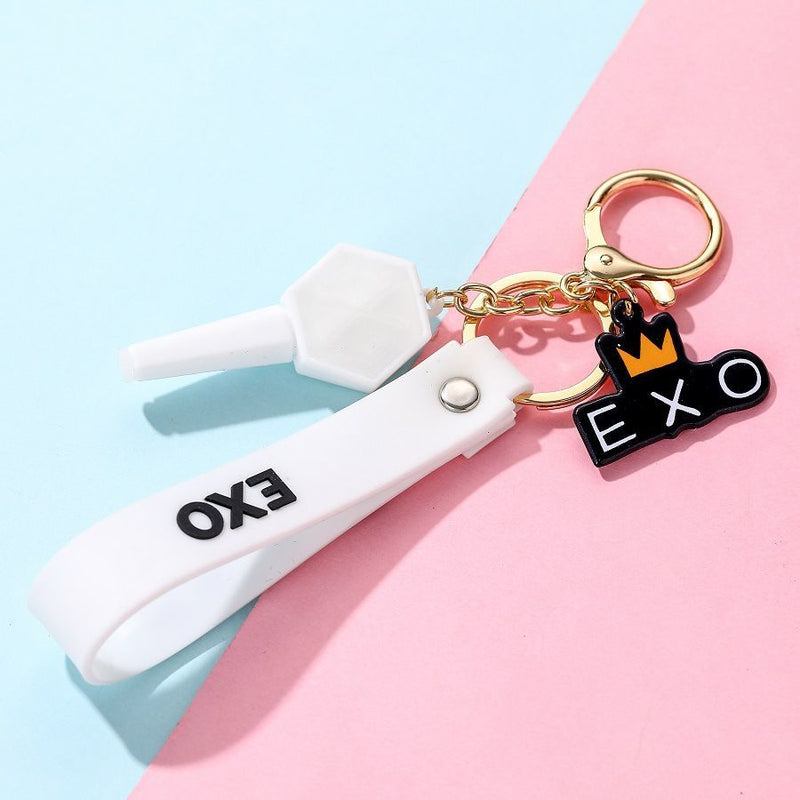 LIGHTSTICKS KEYRINGS VARIOUS KPOP GROUPS