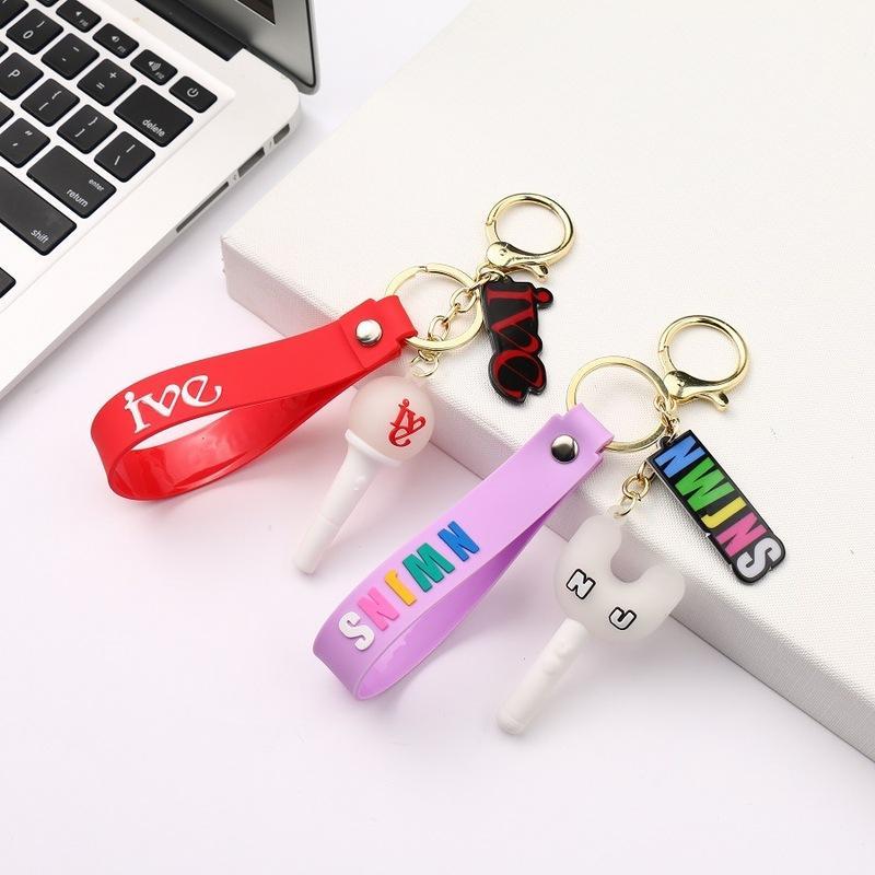 LIGHTSTICKS KEYRINGS VARIOUS KPOP GROUPS